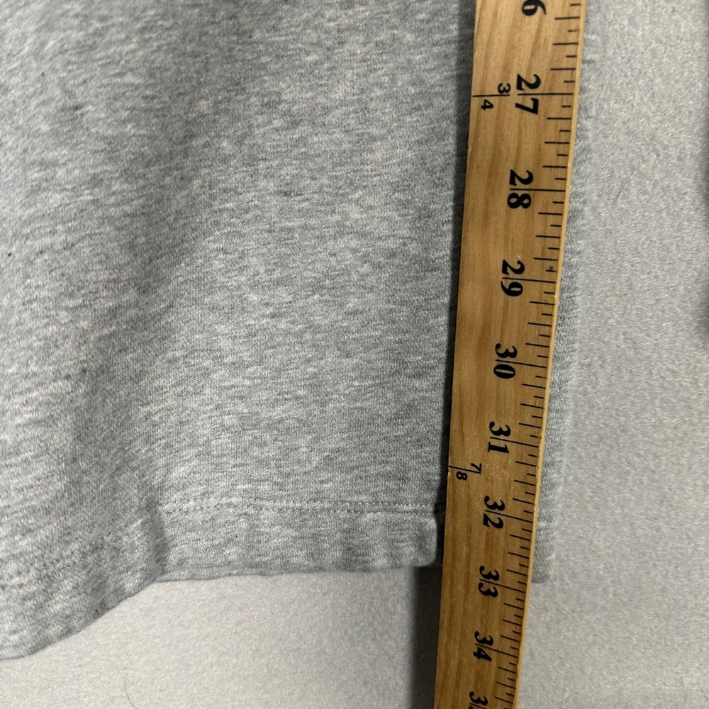Nike Sweatpants Mens XL Grey Fleece Relaxed Straight Leg Swoosh Stretch Waist - Picture 10 of 12